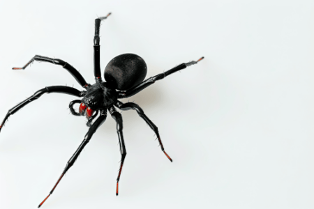 Black widow spider