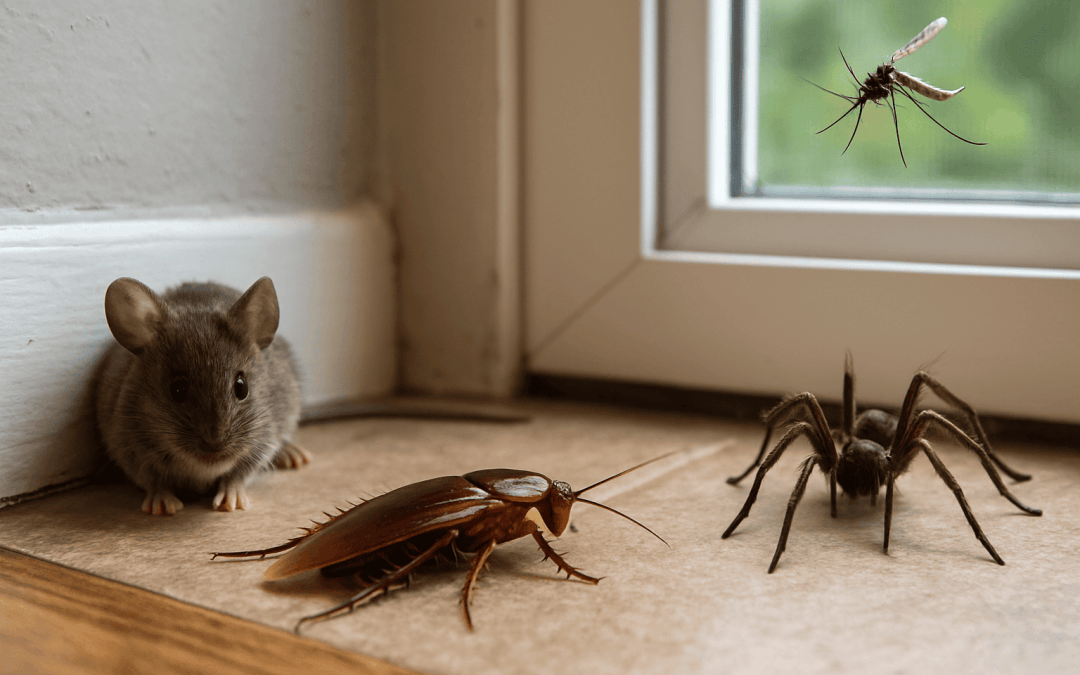 Common Household Pests That Carry Harmful Germs